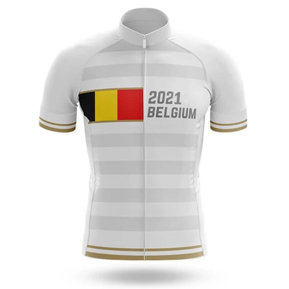 Maillot ciclismo hombre verano 2023 Belgium  Ŭ  ⼺      
